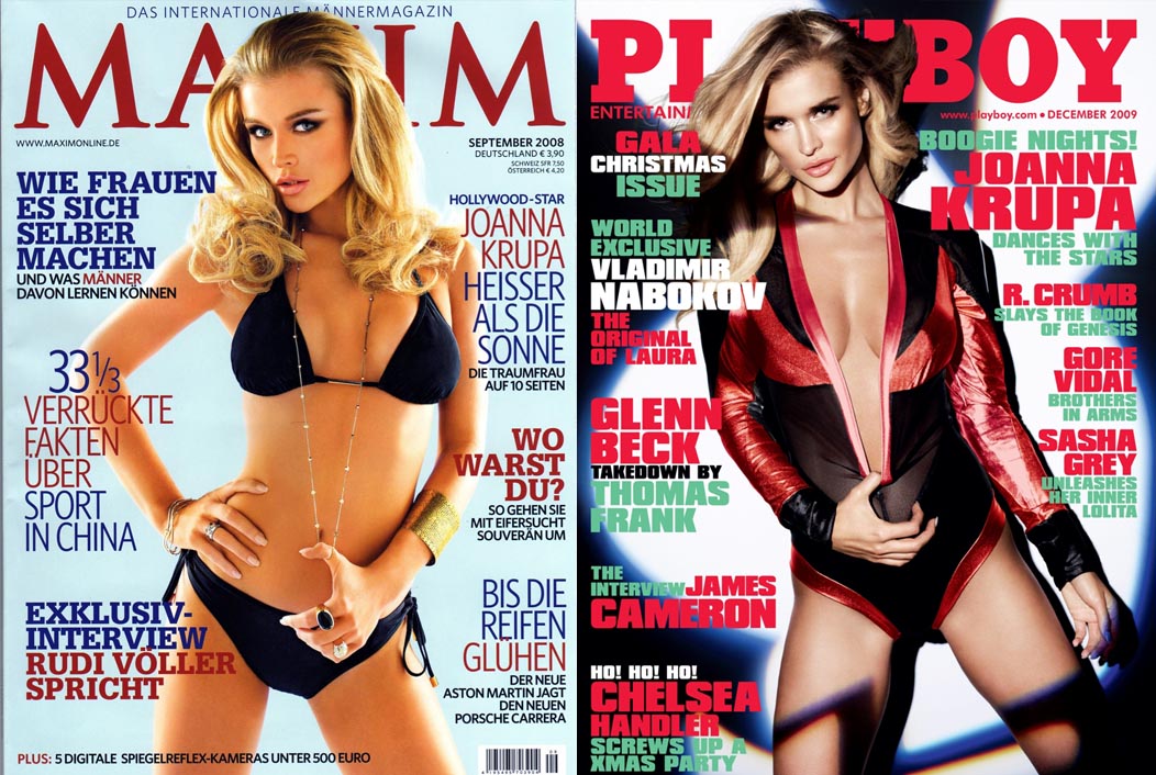 Okładki Maxim & Playboy